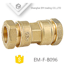 EM-F-B096 DN20 Brass quick connector coupling pipe fitting